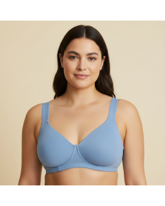 Premium Burgundy Push-Up Bra With Smooth Finish and Adjustable Straps