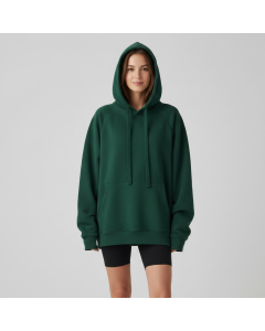 Pastel Yellow Hoodie With Relaxed Fit and Soft Everyday Comfort