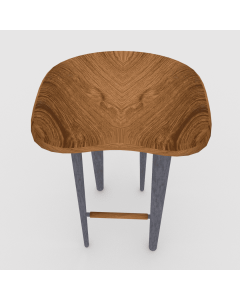 Wooden stool